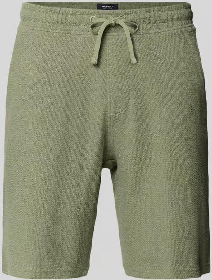 MCNEAL Sweatshorts met elastische band - Foto 2