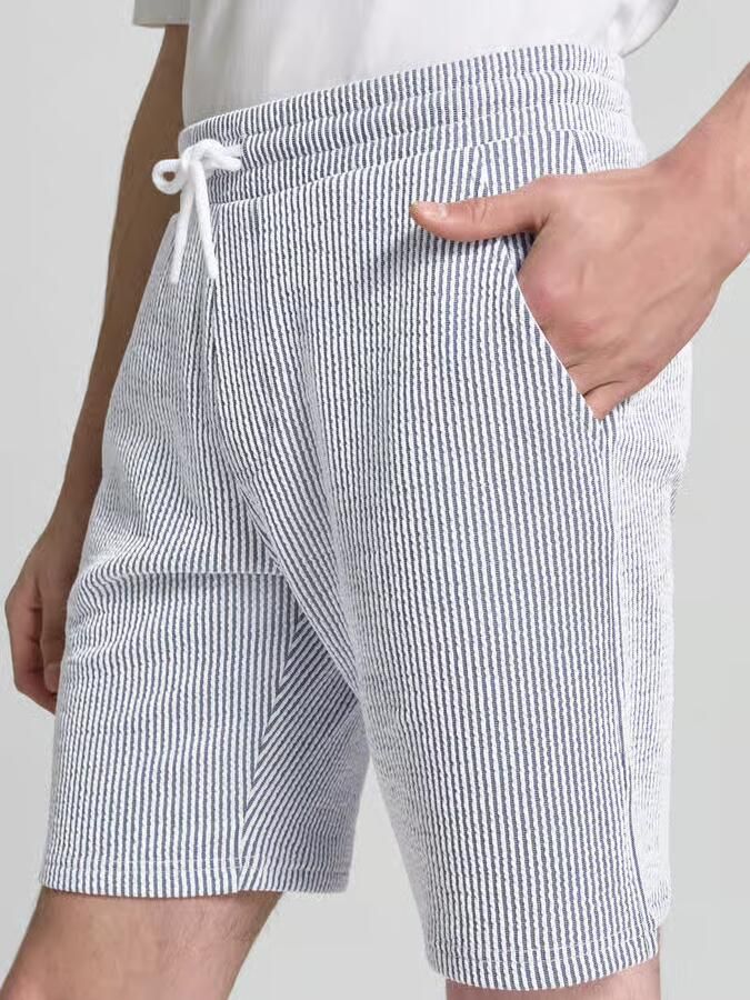 MCNEAL Sweatshorts met elastische tailleband en trekkoord