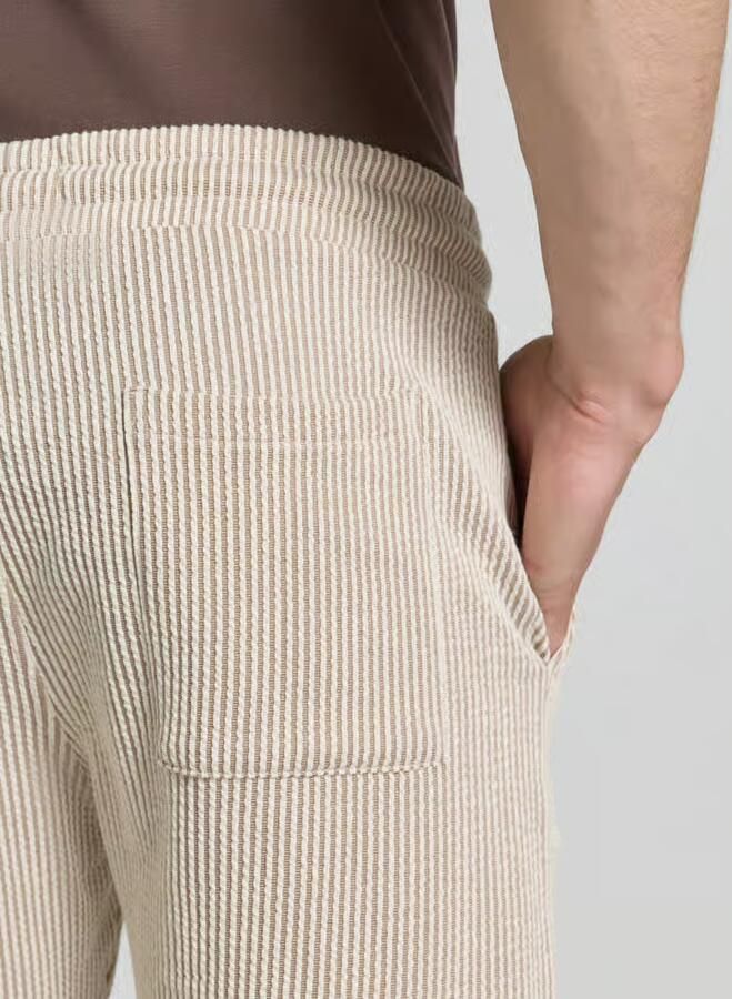 MCNEAL Sweatshorts met elastische tailleband en trekkoord