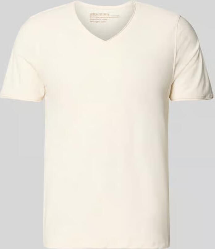 MCNEAL T-shirt met geribde ronde hals - Foto 2