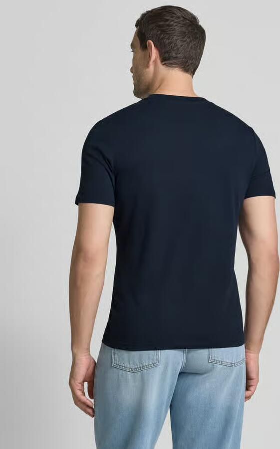 MCNEAL T-shirt met labelprint en ronde hals