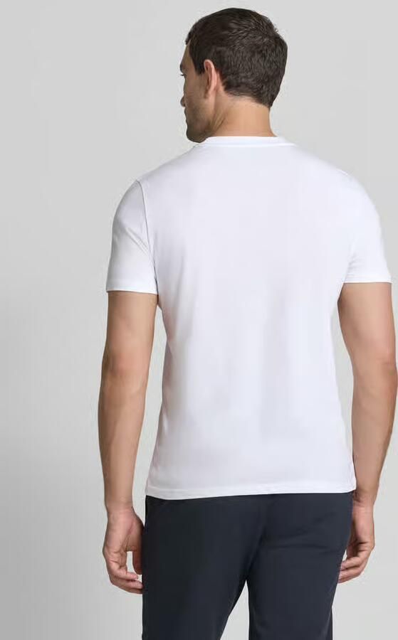 MCNEAL T-shirt met labelprint en ronde hals - Foto 2