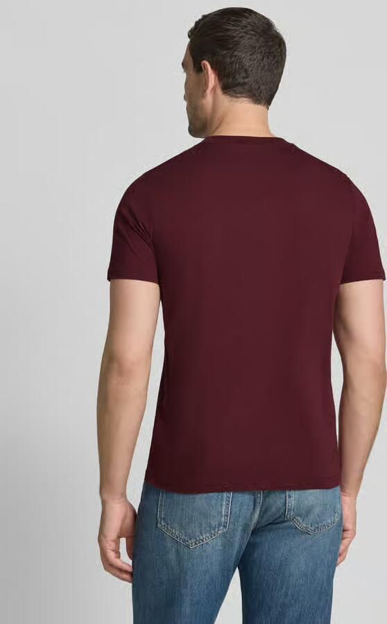 MCNEAL T-shirt met labelprint en ronde hals - Foto 2