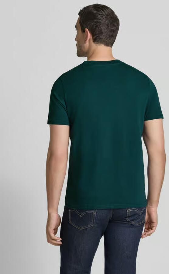 MCNEAL T-shirt met labelprint en ronde hals
