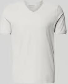 MCNEAL T-shirt met V-hals en rolzoom