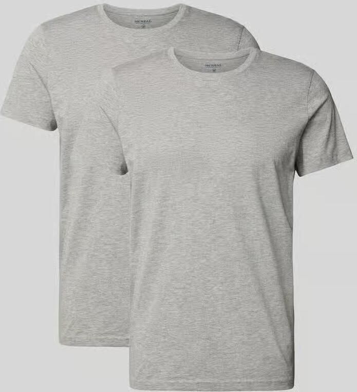MCNEAL T-shirt met viscose in een set van 2 stuks