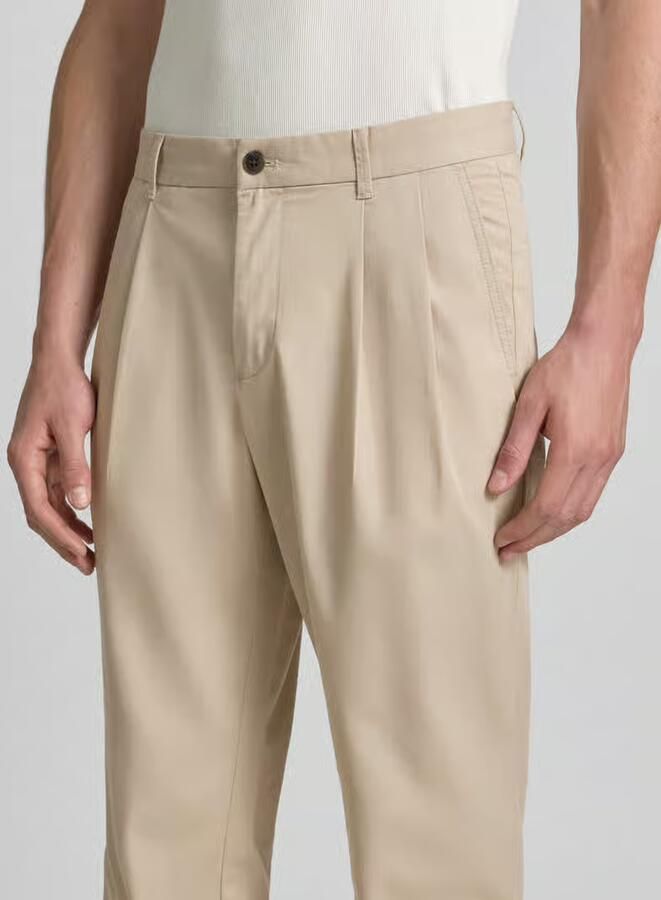 MCNEAL tapered fit broek met achterzakken