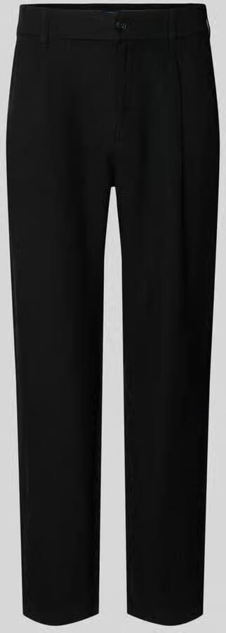 MCNEAL Tapered fit linnen broek met steekzakken - Foto 2