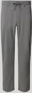 MCNEAL tapered fit stoffen broek met tunnelkoord - Foto 1
