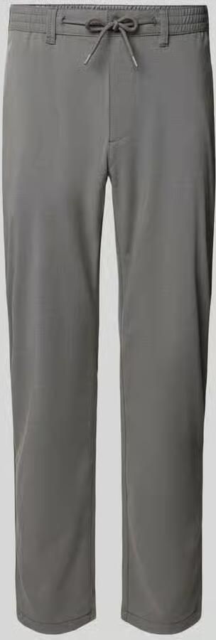 MCNEAL tapered fit stoffen broek met tunnelkoord - Foto 2