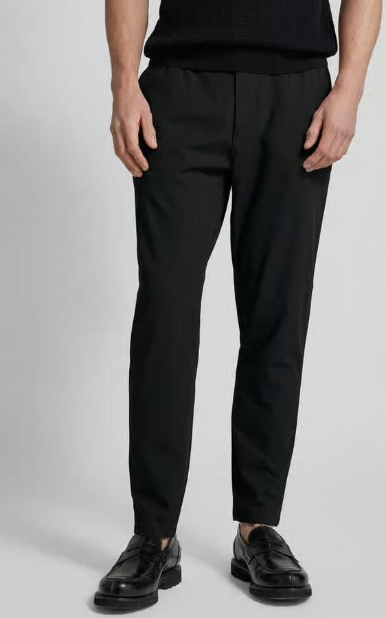 MCNEAL tapered fit stoffen broek met tunnelkoord - Foto 2