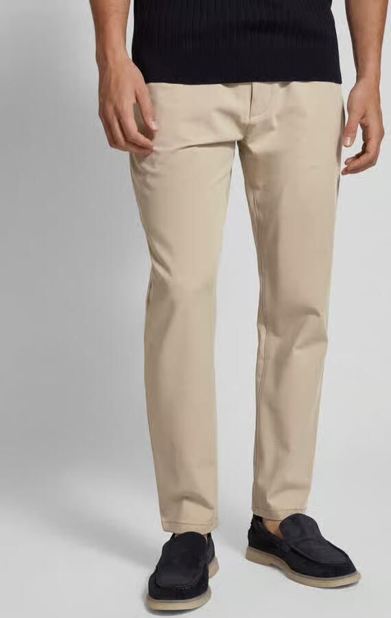 MCNEAL tapered fit stoffen broek met tunnelkoord - Foto 2