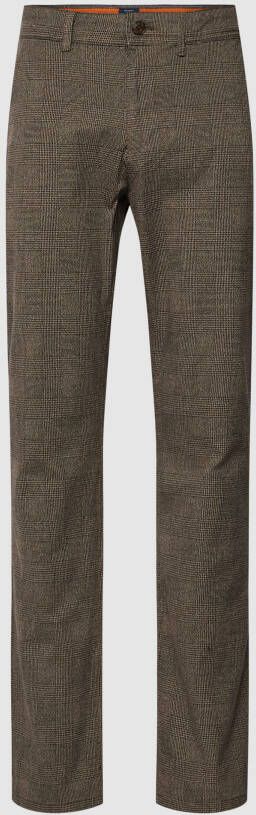 MCNEAL Slim fit pantalon met paspelzakken aan de achterkant