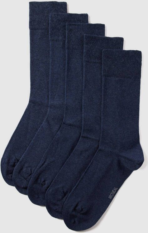 MCNEAL Sokken met elastische ribboordjes in een set van 5 paar