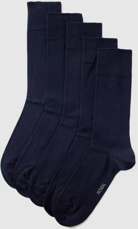 MC NEAL Sokken met elastische ribboordjes in een set van 5 paar