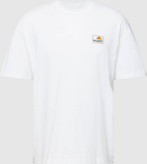 MCNEAL T-shirt met motiefstitching