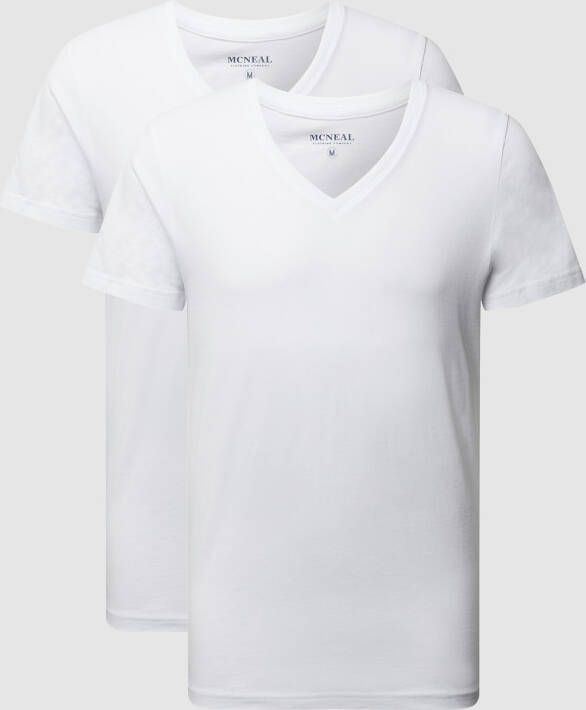 MCNEAL T-shirt van katoen in een set van 2