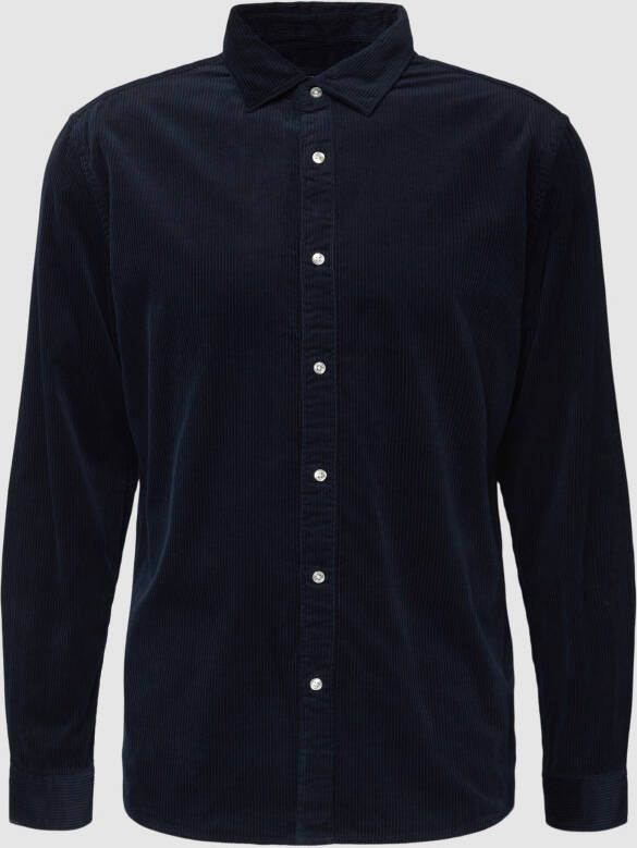 MCNEAL Tailored fit vrijetijdsoverhemd in ribcordlook model 'Cosmo'