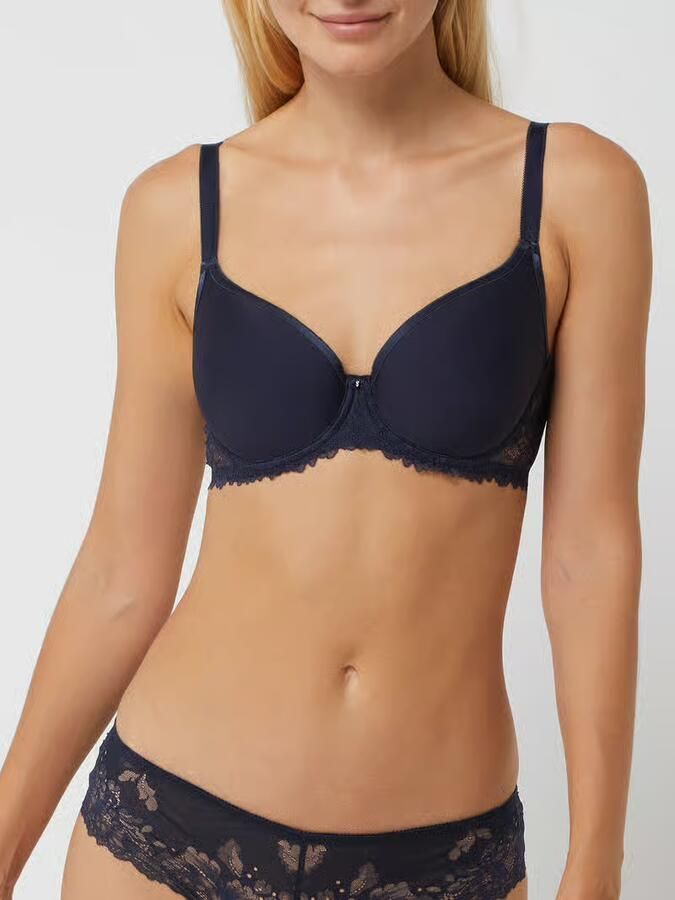 Mey Beugel-bh Luxurious Tweekleurige bovenkant verstelbare sierband full-cup - Foto 3