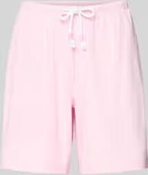 Mey Korte pyjamabroek met elastische band model 'SOLID LOVE'