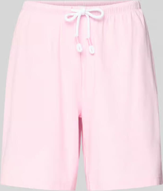 Mey Korte pyjamabroek met elastische band model 'SOLID LOVE'