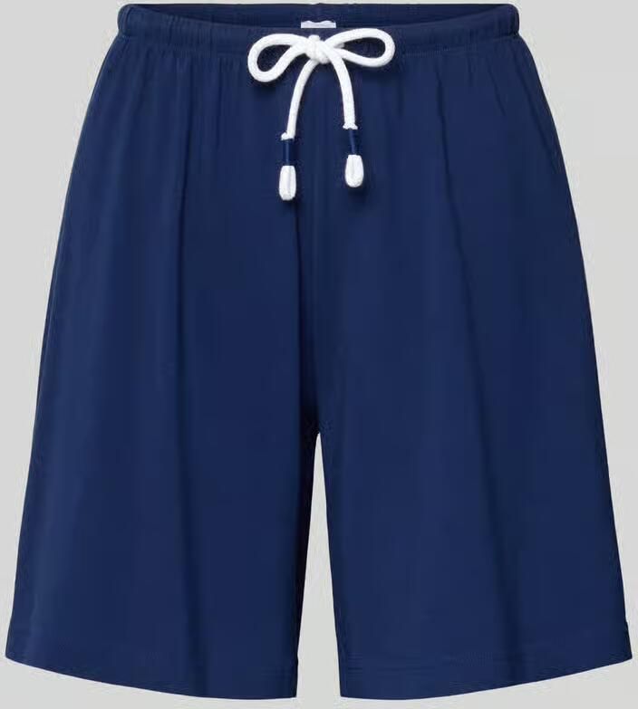 Mey Korte pyjamabroek met elastische band model 'SOLID LOVE'