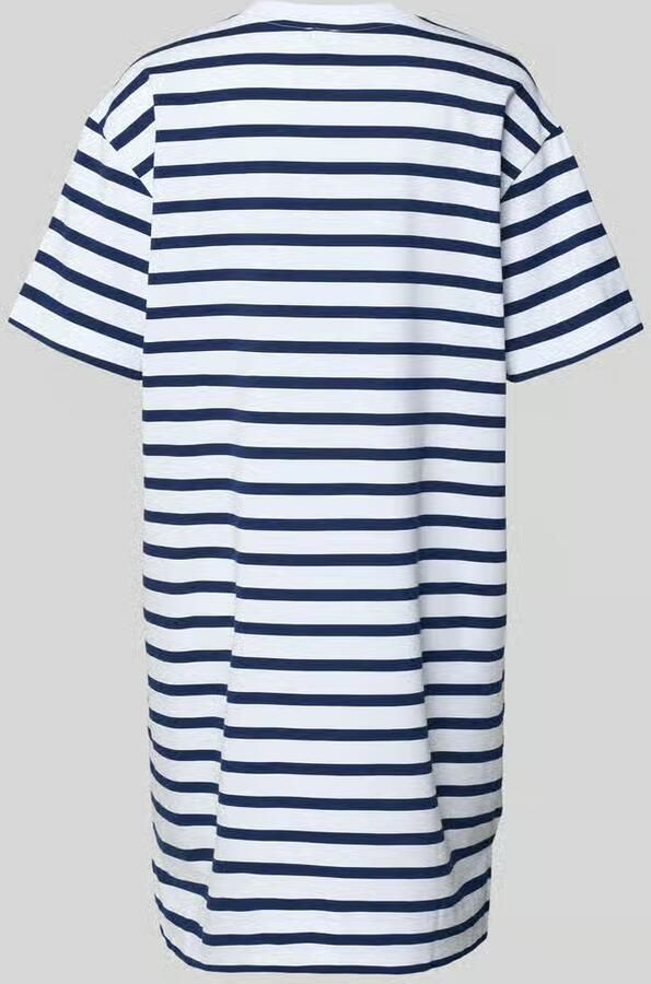 Mey nachthemd Breezy Stripes wit donkerblauw - Foto 3