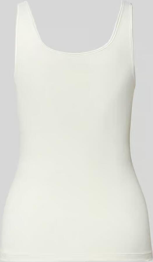Mey Tanktop Serie Emotion zonder zijnaden brede bandjes fijnrib ronde halslijn