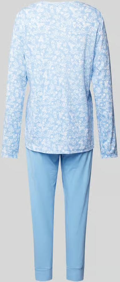 Mey pyjama Flower Meadow lichtblauw - Foto 4