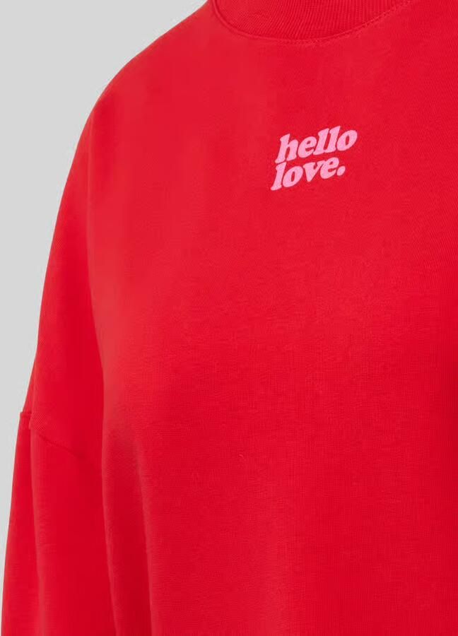 Mey regular fit sweatshirt met statementprint model 'Cozy Nights'