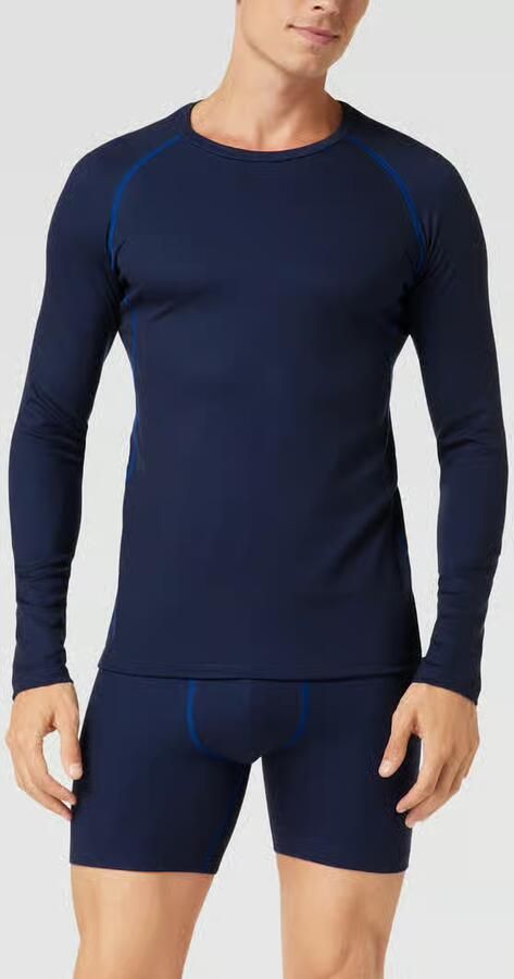 Mey Shirt met lange mouwen en contrastnaden - Foto 2