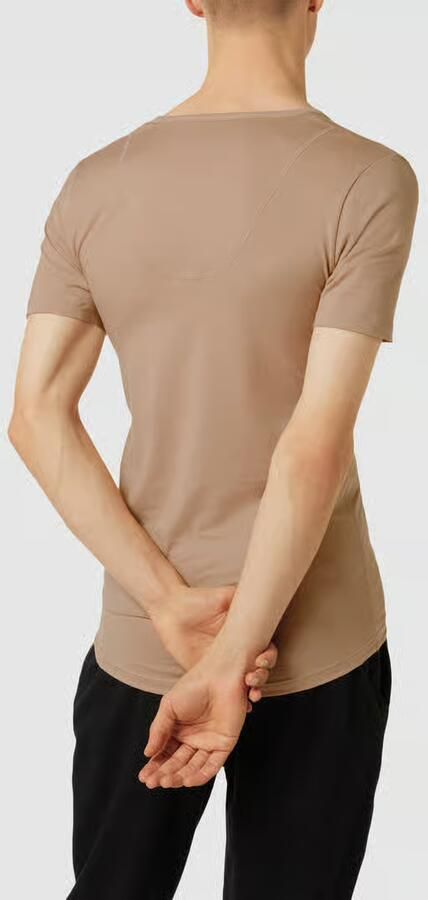 Mey Slim fit T-shirt met V-hals - Foto 2
