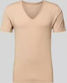Mey Shirt voor eronder Dry Cotton Functional Korte mouw diepe V-hals single jersey met extra lange rug (1 stuk) - Foto 18