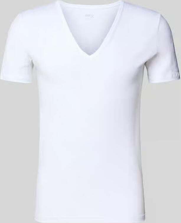 Mey Shirt voor eronder Dry Cotton Functional Korte mouw diepe V-hals single jersey met extra lange rug (1 stuk) - Foto 12