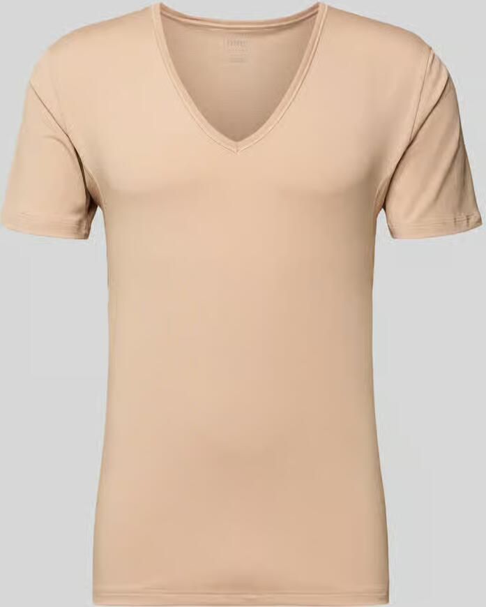 Mey Shirt voor eronder Dry Cotton Functional Korte mouw diepe V-hals single jersey met extra lange rug (1 stuk) - Foto 4