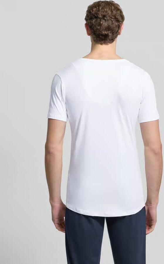 Mey Shirt voor eronder Dry Cotton Functional Korte mouw diepe V-hals single jersey met extra lange rug (1 stuk) - Foto 11