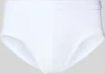 Mey Slip met elastische band en labelpatch