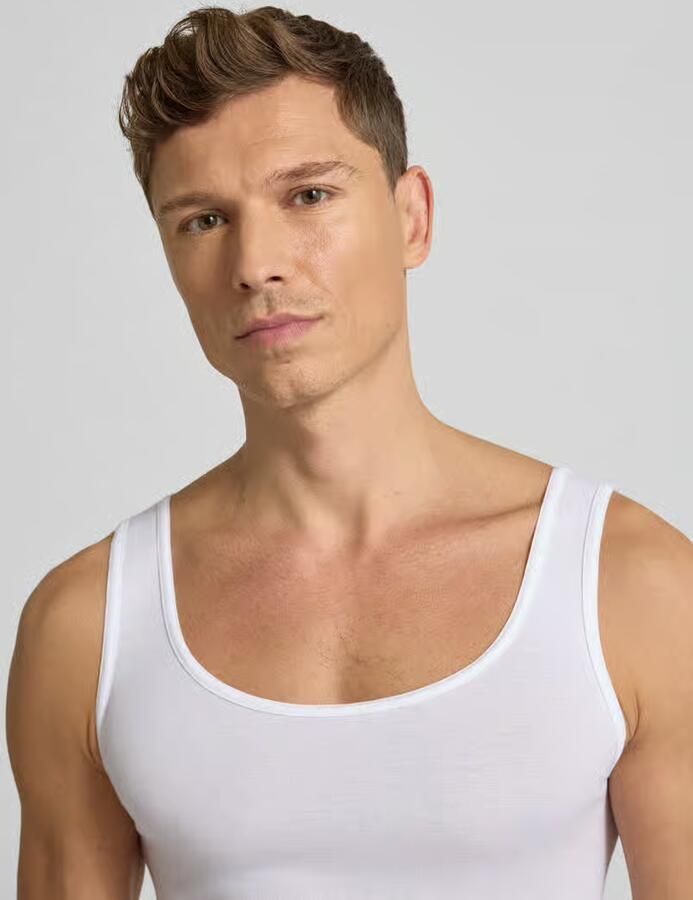 Mey Tanktop met effen design - Foto 2