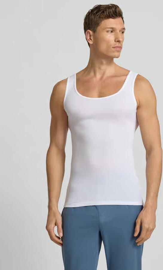 Mey Tanktop met effen design - Foto 2