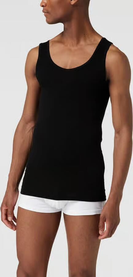 Mey Tanktop met effen design - Foto 2