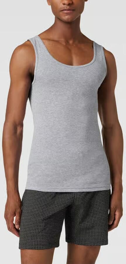 Mey Tanktop met effen design - Foto 2