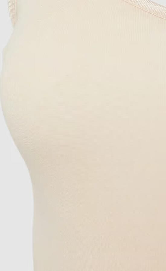 Mey Tanktop Noblesse smalle pasvorm brede bandjes diepe v-hals