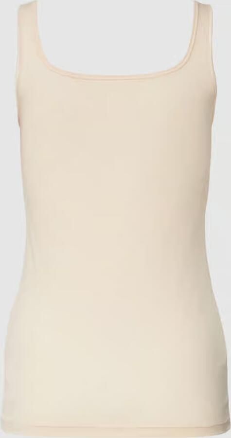 Mey Tanktop Noblesse smalle pasvorm brede bandjes diepe v-hals
