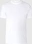 Mey Slim fit T-shirt met siernaden vochtregulerend - Thumbnail 1