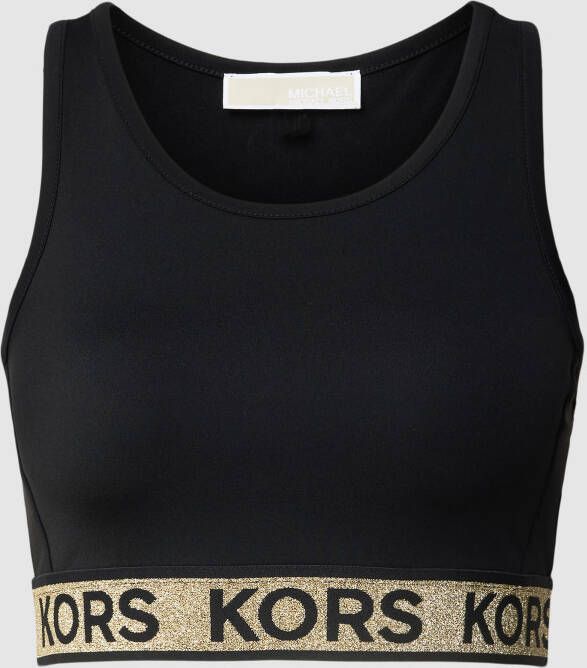 Michael Kors Crop top with straps Zwart Dames