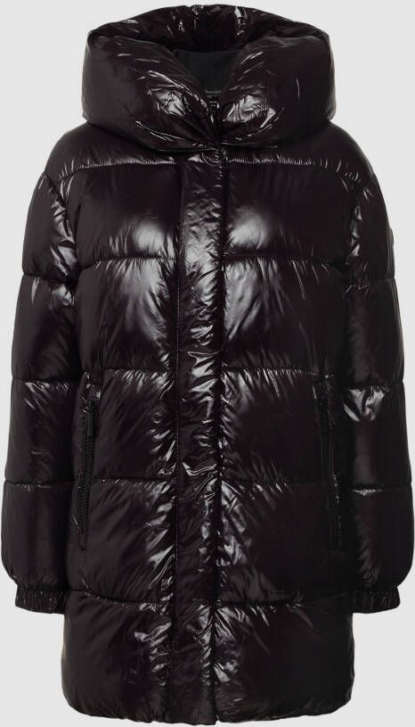 MICHAEL Kors Donsjas HORIZONTAL QUILTED DOWN COAT WITH ATTACHED HOOD