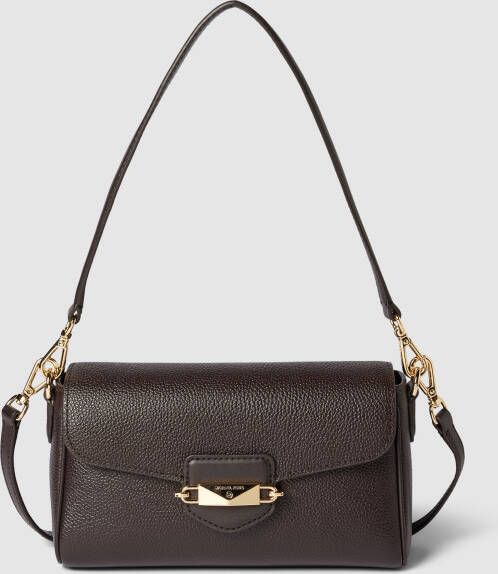 Michael Kors Bruine leren Fleur schoudertas Brown Dames