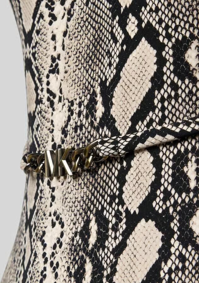 Michael Kors Badpak met riem in schakelkettinglook
