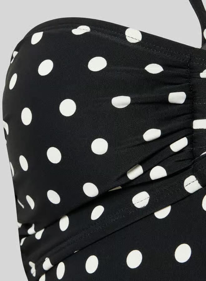 Michael Kors Bandeau-badpak in all-over look model 'CLASSIC DOT BANDEAU'