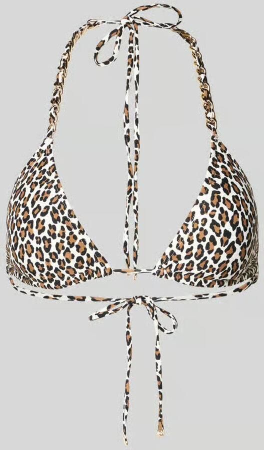 Michael Kors Bikini-top met all-over dierenprint - Foto 2